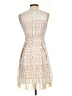 Francesca's 100% Polyester Ivory Cocktail Dress Size XS - photo 2