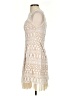 Francesca's 100% Polyester Ivory Cocktail Dress Size XS - photo 5