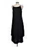Assorted Brands Solid Black Casual Dress Size L - photo 2