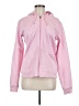 Under Armour 100% Polyester Pink Zip Up Hoodie Size L - photo 1