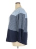 Karen Scott 100% Cotton Color Block Blue Pullover Sweater Size 2X - photo 5