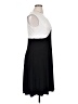 En Focus Studio Color Block Black Cocktail Dress Size 16 - photo 4