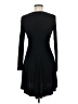 BCBGeneration Solid Black Casual Dress Size M - photo 2