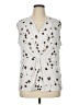Alfani Ivory Sleeveless Blouse Size XL - photo 1
