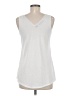Sears Silver Sleeveless Blouse Size M - photo 2