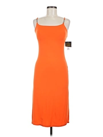 Planet Gold Cocktail Dress (view 1)