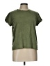 ALLSAINTS Solid Green Short Sleeve Top Size 10 - photo 1