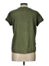 ALLSAINTS Solid Green Short Sleeve Top Size 10 - photo 2