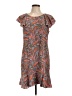 J.Crew 100% Silk Paisley Brown Teal Cocktail Dress Size 12 - photo 1
