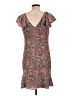 J.Crew 100% Silk Paisley Brown Teal Cocktail Dress Size 12 - photo 2