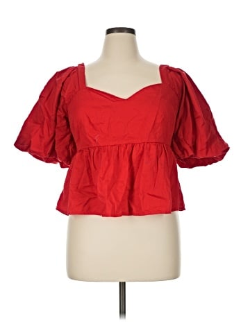 Old Navy Short Sleeve Blouse (view 1)