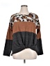 Westport Color Block Brown Pullover Sweater Size XL - photo 1