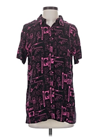 Assorted Brands Short Sleeve Button-Down Shirt (view 1)