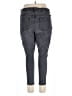 d.jeans Solid Gray Jeans Size 18 - photo 2