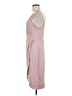 Alya Solid Pink Cocktail Dress Size M - photo 5