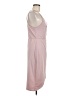 Alya Solid Pink Cocktail Dress Size M - photo 4