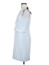 Ann Taylor Solid Blue Casual Dress Size 6 (petite) - photo 5