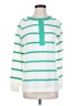 J. Peterman 100% Cotton Stripes White Pullover Sweater Size XS - photo 1