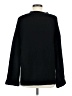 Glam Solid Black Pullover Sweater Size M - photo 2