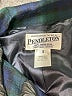 Pendleton 100% Virgin Wool Plaid Green Wool Blazer Size 8 - photo 6