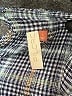 Pilcro Plaid Gray Long Sleeve Blouse Size L - photo 7