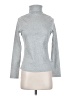 J. Peterman 100% Cotton Gray Long Sleeve Turtleneck Size XS - photo 1