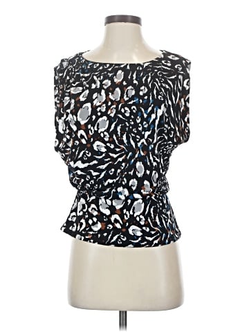 White House Black Market Short Sleeve Blouse (view 1)