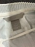 H&M 100% Polyester Ivory White Long Sleeve Blouse Size 4 - photo 7