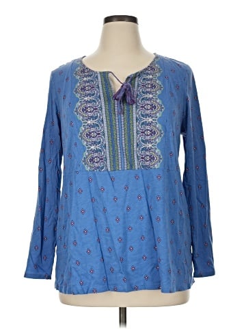 J.Jill Long Sleeve Blouse (view 1)