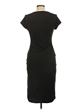 derek heart black dress Derek Heart Womens Sheath Above The Knee Dress Black Stretch Spaghetti Strap Scoop Neck Plaid Juniors S at Amazon Women's Clothing store