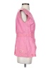J. Peterman Pink Sleeveless Button-Down Shirt Size 0 - photo 4