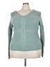 Full Circle Trends With Love 100% Acrylic Teal Pullover Sweater Size 3X - photo 1
