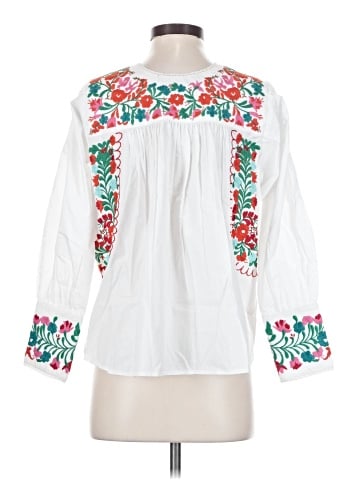 J. Peterman Long Sleeve Blouse (view 2)