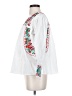 J. Peterman 100% Cotton White Long Sleeve Blouse Size XS - photo 5