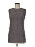 Ella Moss Tweed Gray Sweater Vest Size M - photo 1