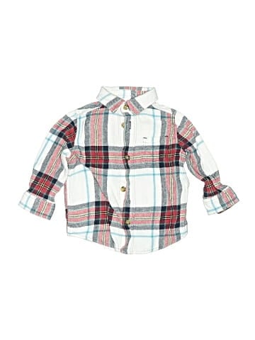 Jumping Beans Long Sleeve Button-Down Shirt (view 1)