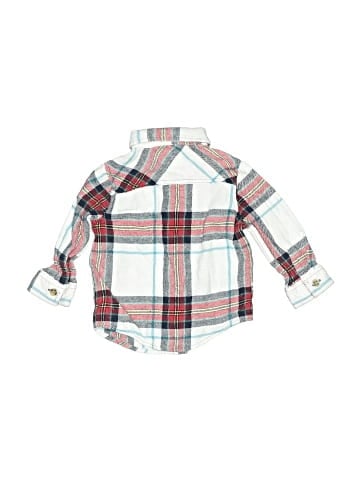 Jumping Beans Long Sleeve Button-Down Shirt (view 2)