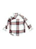 Jumping Beans Plaid White Long Sleeve Button-Down Shirt 9-12 MO / 12 MO - photo 2