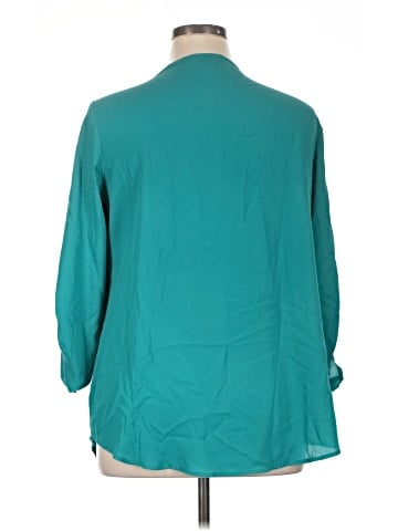 Sharagano 3/4 Sleeve Blouse (view 2)