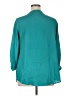 Sharagano 100% Polyester Teal 3/4 Sleeve Blouse Size 1X - photo 2