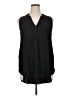 Lush 100% Polyester Black Sleeveless Blouse Size XL - photo 1