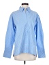 J. Peterman Stripes Blue Long Sleeve Button-Down Shirt Size XS - photo 1
