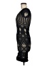 Bebe Argyle Black Cocktail Dress Size M (petite) - photo 5