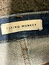 Flying Monkey Hearts Blue Jeans Size 28 waist - photo 4