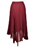 Glam 100% Polyester Burgundy Formal Skirt Size L - photo 2