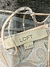 Ann Taylor LOFT 100% Polyester Paisley Ivory Cocktail Dress Size M - photo 7