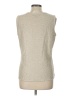 St. John Silver Sleeveless Top Size L - photo 2