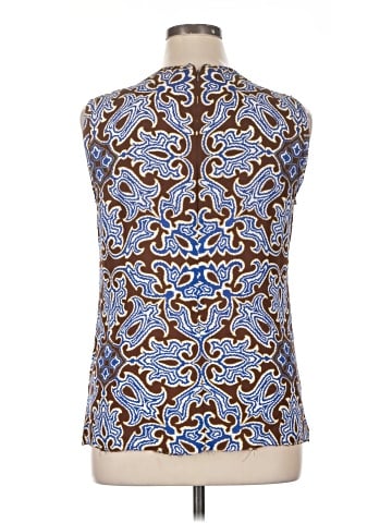 Tory Burch Sleeveless Silk Top (view 2)