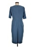 Kasper Solid Blue Cocktail Dress Size 6 - photo 2