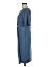 Kasper Solid Blue Cocktail Dress Size 6 - photo 5